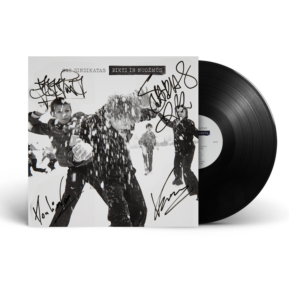 >>PRE-ORDER<< PIKTI IR NUOŽMŪS LP | SU GRUPĖS AUTOGRAFAIS